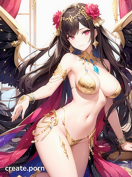 Crystal-Skinned Beauty with Shiny Hair Seduces in Transparent Body Hentai Fantasies