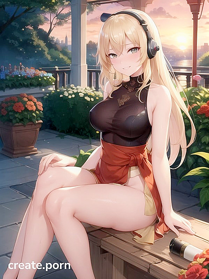 Soft Pastel hentai Fun with Mischievous Play Under the Gazebo