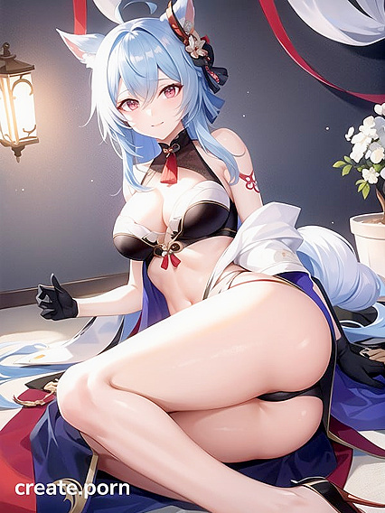 Explore Genshin Impact Characters in Seductive Hentai AI Image