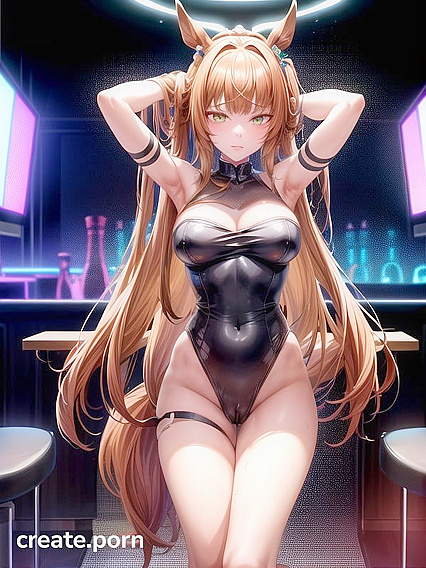 Green-Eyed Goddess Gets Blown Away in This Masterpiece Hentai AI Image