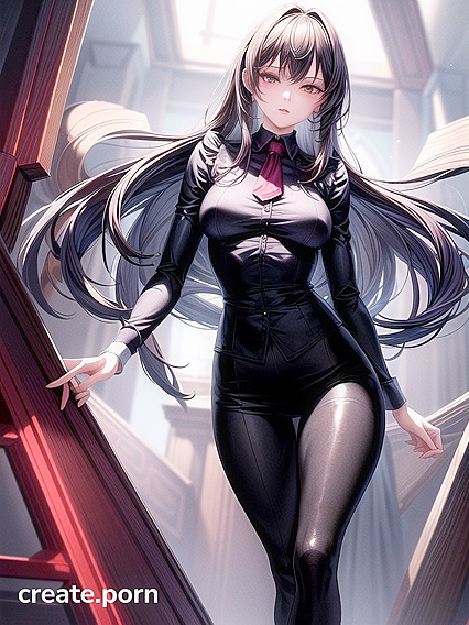 Teacher with Small Breasts in Ultra-Detailed Hentai AI Image