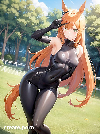 Horse-Tailed Beauty with Animal Ears in Masterpiece Hentai Pleasure