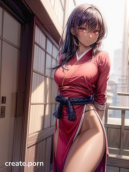Long-Length Detailed Image with Dark-Skinned Characters in Seductive Hentai