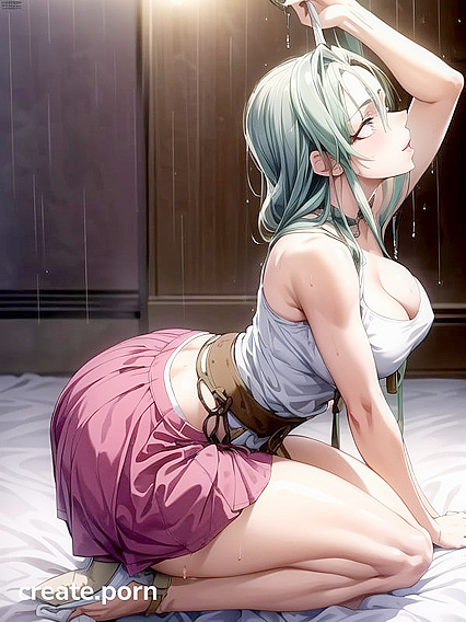 Side View Anal Action in Intense Hentai AI Image