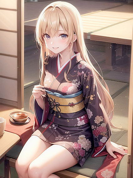 Ultra-Detailed Skinny Girl 18+ Enjoying Blissful Pleasure in hentai Hentai AI Image
