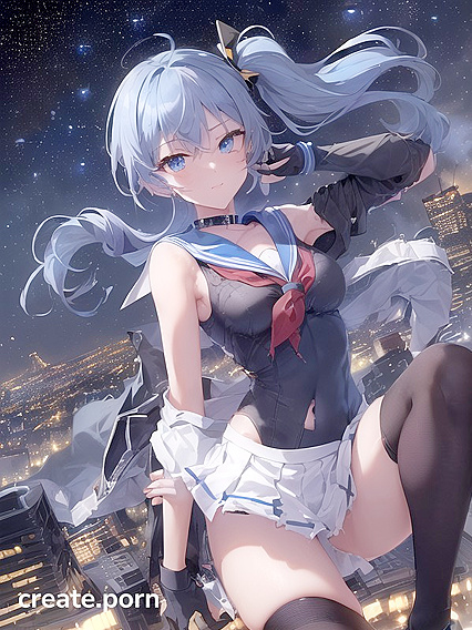 Small-Ass Model Takes On One-Man Hentai AI Image in Steamy AI Porn Image
