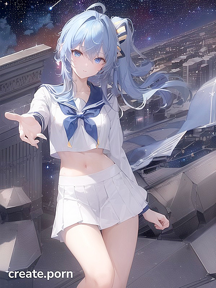 Teen 18+ with Tiny 18+ Tight Ass Gets Pleasured All Night Long in Hentai AI Image