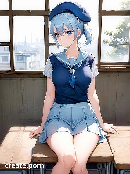 Blue-Eyed Beauty in Absurdly Pleasurable Hentai Adventures