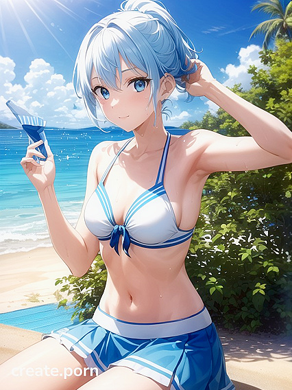 Sunny Gets Pleasured by Palmes in Steamy Hentai AI Image