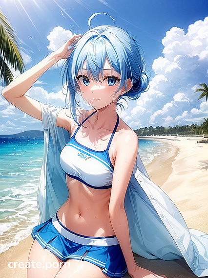 Small-Ass Cutie Gets Pleasured While Sitting Down in Absurdres Hentai bliss
