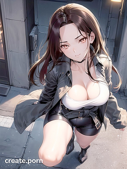 Trench-Coated Seduction - Boots and Fetish Fun in the Modern City Hentai