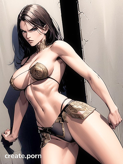 Big-Ass Beauty Rides It Hard in Standing Position Hentai Fun