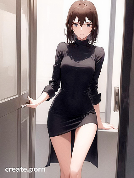 Tiny 18+ Ass in Seductive Dress for Naughty Hentai Fun