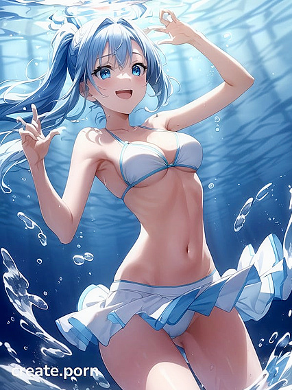 Laughing Teen 18+ with Small Ass EnjoyingMind-Blowing Hentai Pleasure