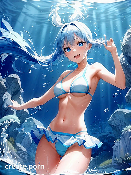 Fooling Around with Small Breasts in High-Res Hentai AI Image