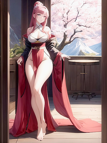 Thick-Thighed hentai beauty in explicit detailed Image for ultimate pleasure