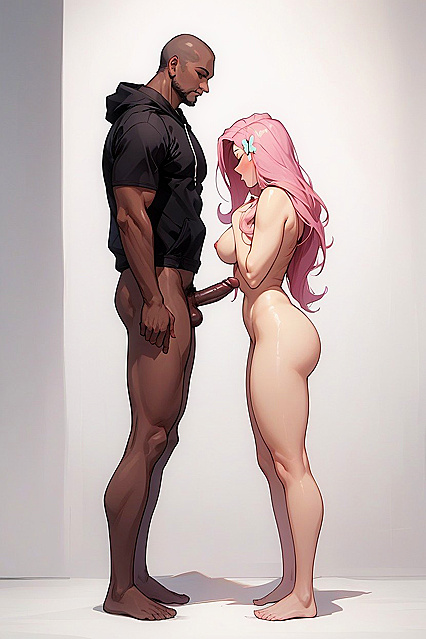 Dark-Skinned Male Gives Intense Blowjob inSteamy Hentai AI Session