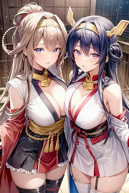 Kongou Gives Intense Pussy and Blowjob Action in Hentai AI Porn
