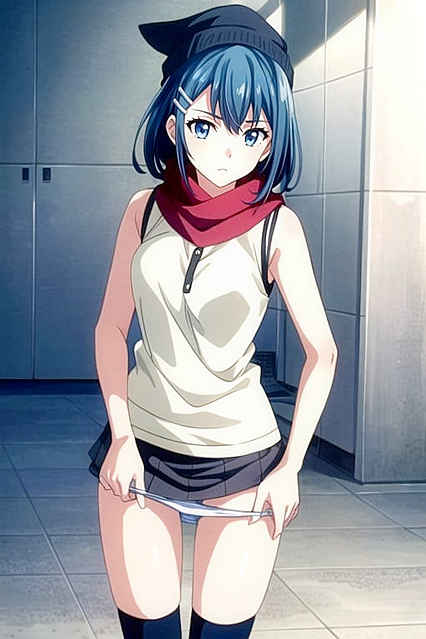 Rising Sun - Dawn from Pokémon Gets Machine-Fucked in Anime Hentai AI Image