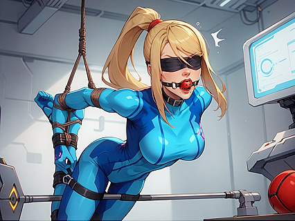 Blindfolded and Bound - Ripped Clothes Lead to Intense Hentai Pleasure