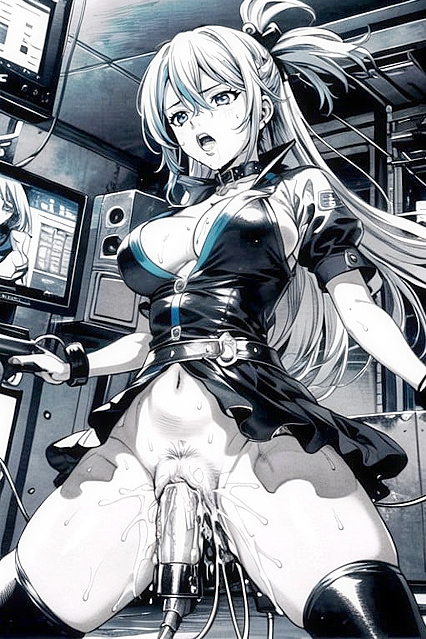 Adult Dungeon Adventures - Black-and-White Manga Style Hentai AIErotic Fantasies