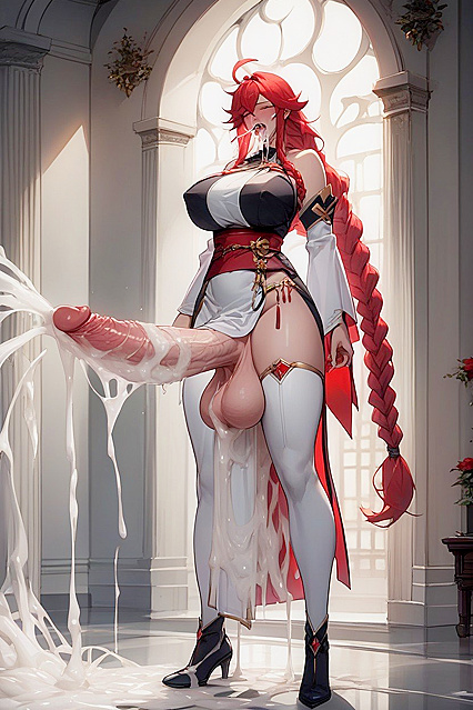Extreme Cum Overflow and Intense Creampie Sessions in Hentai Hentai AI Image