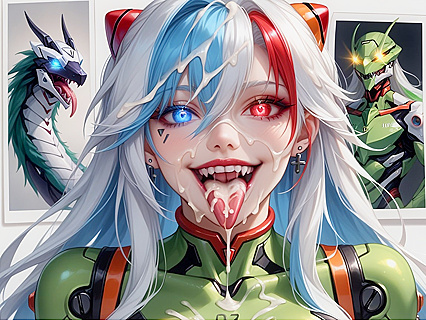 Talons and Genital Piercings - Open-Mouthed Smiles in Hentai AI Image