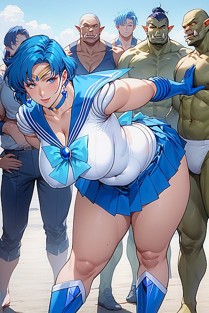 Hair Loss Fantasy in Mesmerizing Hentai Hentai AI Image