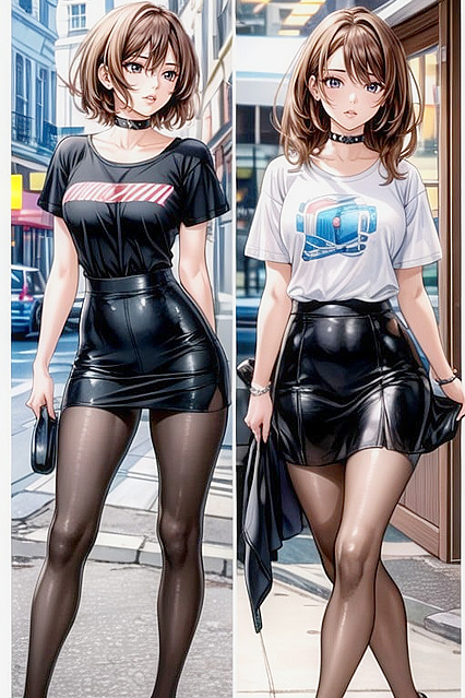 May Parker from Spider-Girl 18+ Marvel, Brunette in Nearly Black Hentai AI Image