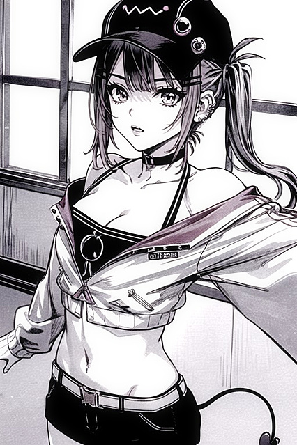 Tokoyami Towa's Busty Selfie Turns into a Steamy Hentai AI Experience