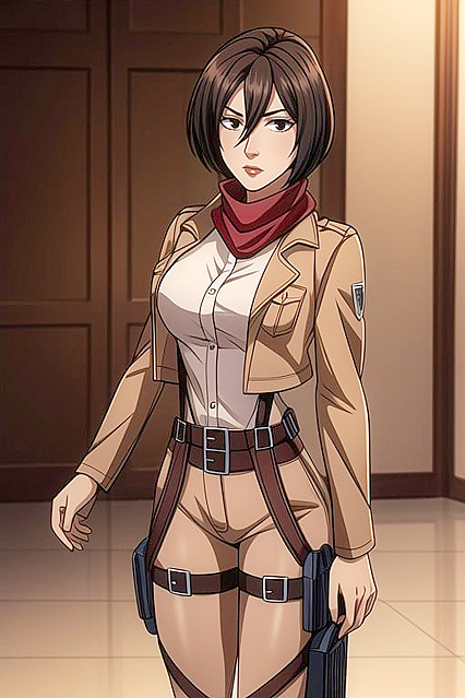 Massive Fake Boobs and Chubby Thighs in Platform Heels for Steamy Hentai AI Image
