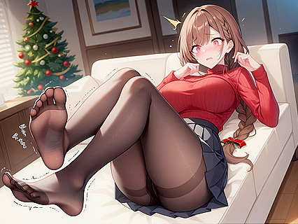 No Shoes, No Skirt, Shrinking for Steamy Hentai AI Image
