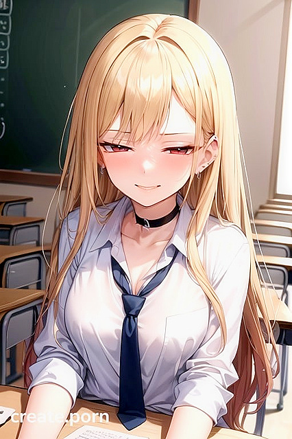 Kitagawa Marin from Sono Bisuke Doulu Wa Koi o Suru Gets Fucked Hard in Medium-Ass Hentai AI Image