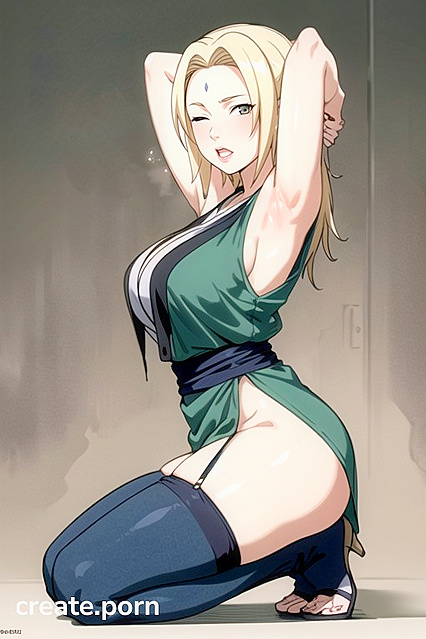 Kneeling Blowjob Leads to Intense Orgasms in hentai Hentai AI Image