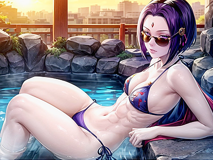 Laid Back with Sunglasses - A Seductive Hentai Arms-Apart Fantasy