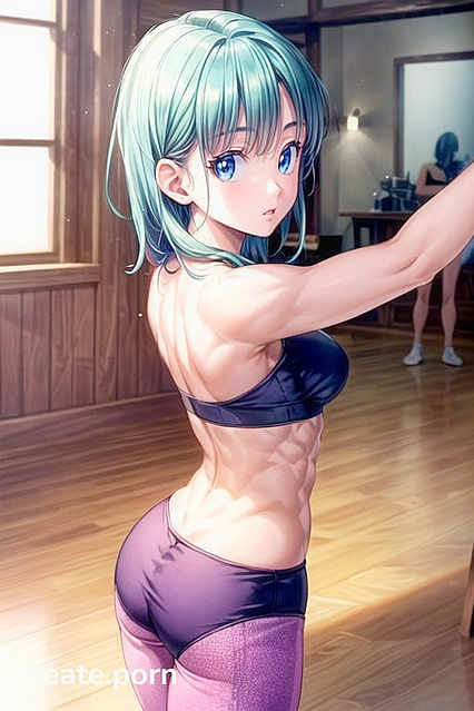 Rear View Muscular Selfies Heat up Hentai AI Porn Sessions