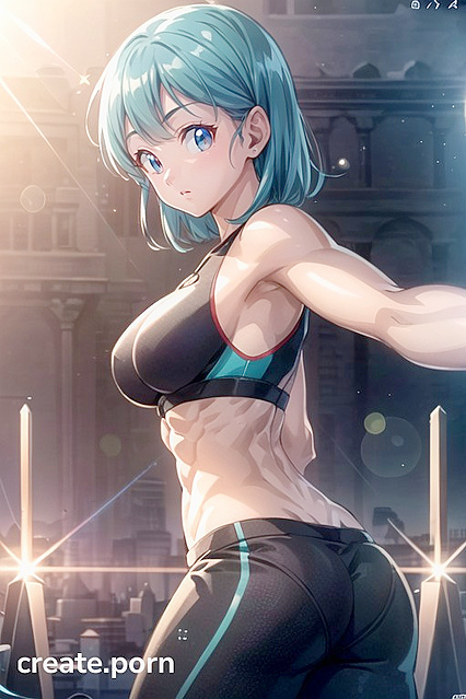 Bulma from Dragon Ball Z Shows Off Her Curves in a Sexy Rear View Selfie