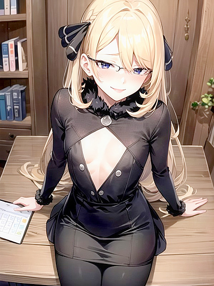 Cynthia from Pokémon Teases with Her Hair Ribbon inMischievous Hentai Bliss