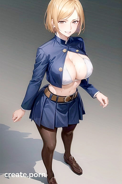Bikini-clad Beauty Raises Her Right Leg for Top-Down Hentai Pleasure