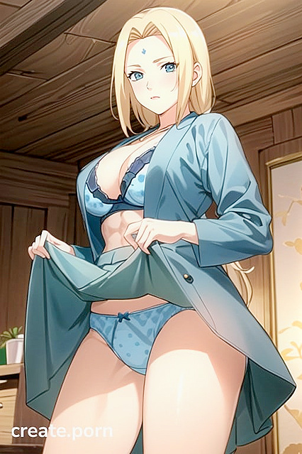 Tsunade from Naruto Shows Off Her Muscles in Intense Hentai AI Image
