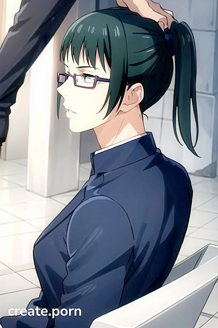 Teacher Gives Intense Blowjob in Close-Up Third-Person Hentai AI Image