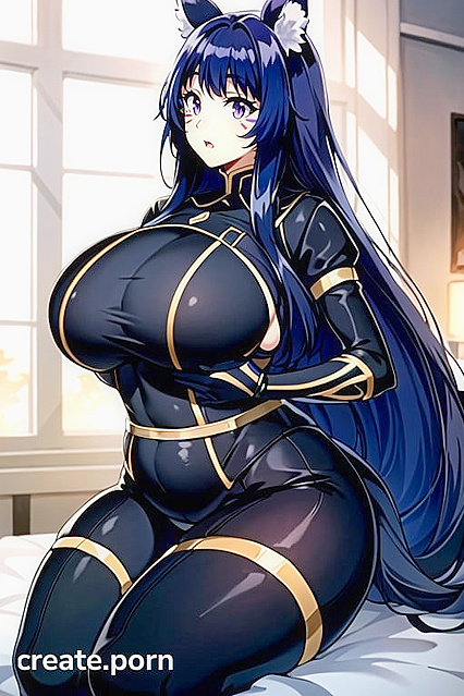 Massive Breasts Take Center Stage in Solo Bedroom Hentai AI Image