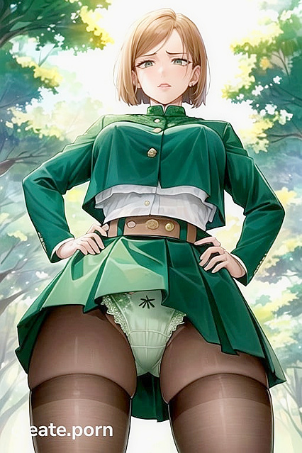 Thick Thighed Girl 18+ in Thigh-High Socks Takes On Intense Hentai AI Image