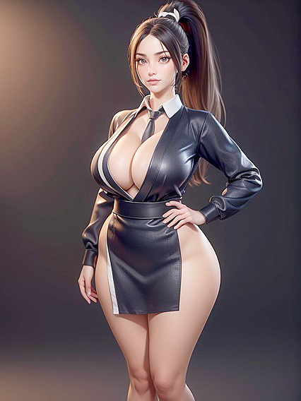 Mai Shiranui from The King of Fighters Seduces with Massive Breasts in 3D Hentai