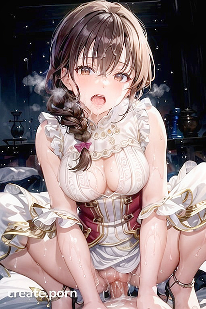 Oiled-UpCowGirl 18+ Rides WildinSTEAMY Hentai AI Image