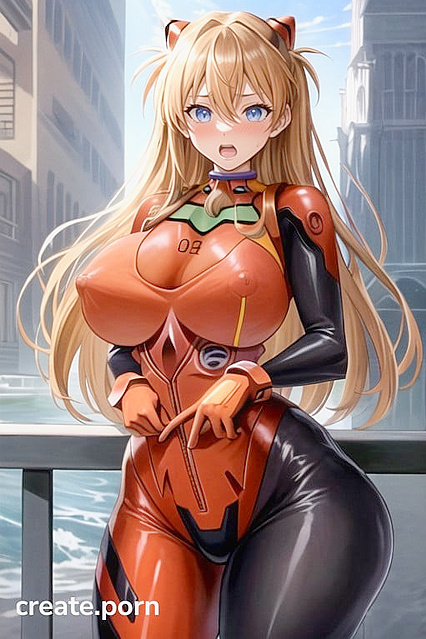 20-Something With Huge Ass and Expanding Breasts in Horny Hentai AI Image