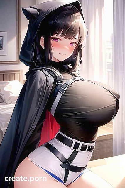 D from Nikke Shows Off Her Big Natural Boobs and Juicy Pussy in Steamy Hentai AI Image