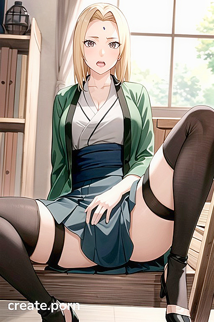 Skirt Lifting and Leg Spreading for Intense Hentai Orgasms