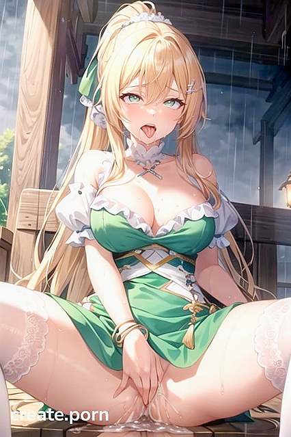 Raining Hentai Ahegao - Seductive Sit-and-Spread Ecstasy