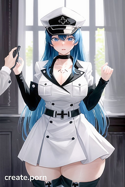 Esdeath's Massive Ass and Expanding Breasts in Akame ga Hentai Ecstasy